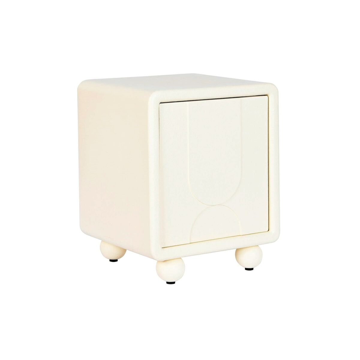 Mesa de Cabeceira Branco Madeira MDF 45 x 40 x 55 cm