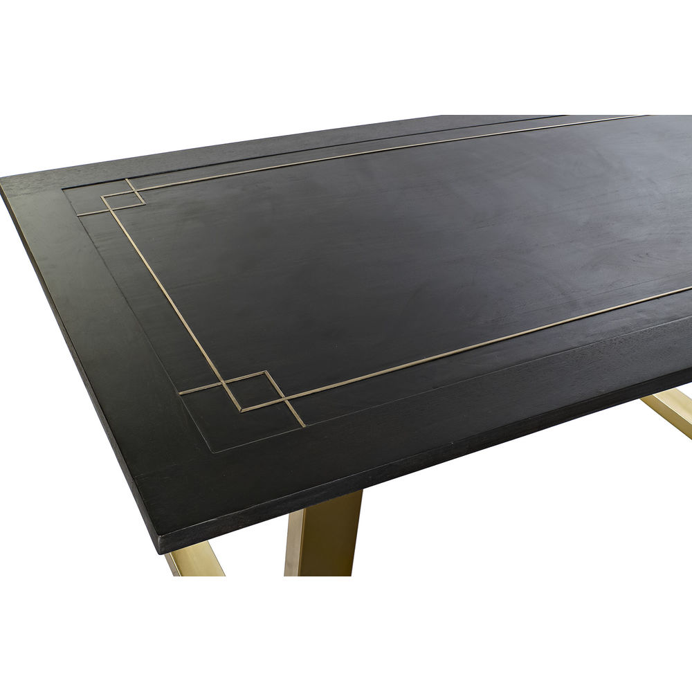 Mesa de Jantar 180 x 89 x 75 cm Metal Madeira de mangueira - Image 2