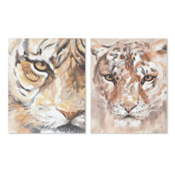 Pintura Colonial Tigre 80 x 3