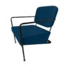 Poltrona Azul Metal 62 x 76 x 76 cm 55