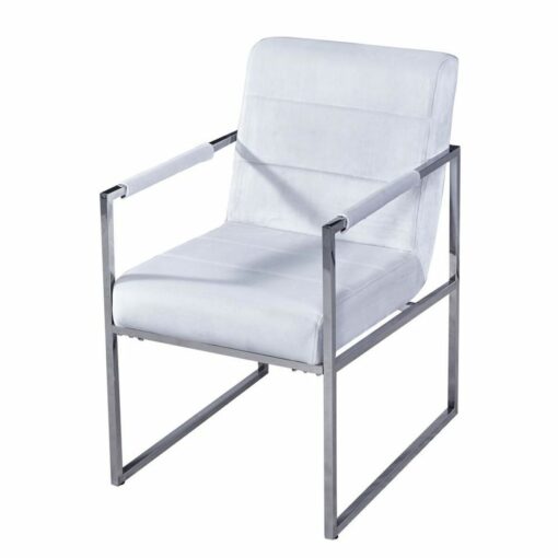 Poltrona Branco Aço Plástico 75 x 57 x 92 cm