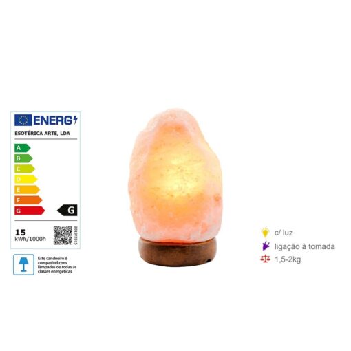 Candeeiros de Sal 1,5 - 2 Kg - Image 2