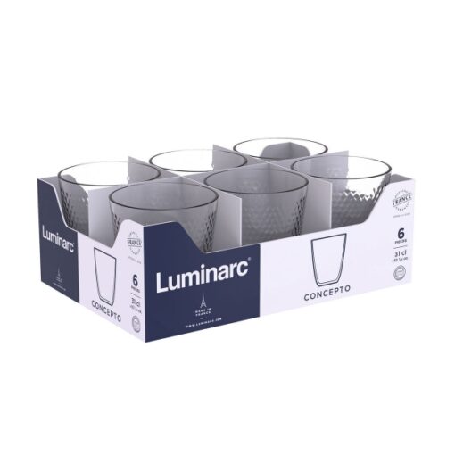 Copo Luminarc Concepto Pampille vidro 310 ML (6 und) - Image 2
