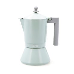 Cafeteira Italiana Quid Ozon Verde Metal 9 Copos