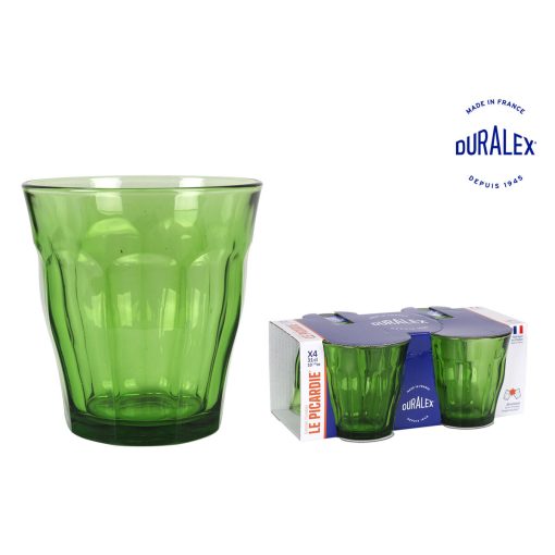 Conjunto de Copos Duralex Picardie Verde 310 ml (4 Unidades)