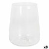 Conjunto de Copos LAV Terra Transparente Cristal 6 Peças (8 Unidades) (6 pcs)