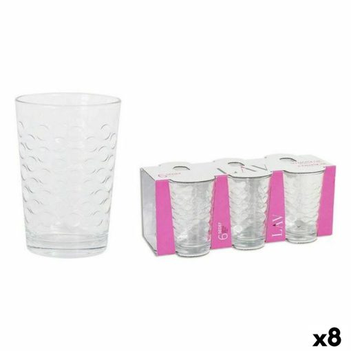 Conjunto de Copos LAV sdf216 6 Peças (8 Unidades) (205 ml)