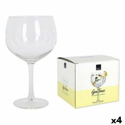 Conjunto de Copos de Gin Tonic Bohemia Crystal Cocktails Cristal 4 Peças (4 Unidades) (700 cc)