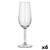 Copo de champanhe Royal Leerdam Spring Cristal 200 ml (6 Unidades) (20 cl)
