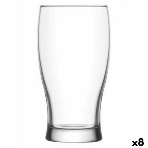 Copo para Cerveja LAV Belek Transparente Cristal 6 Peças (8 Unidades) (375 cc)