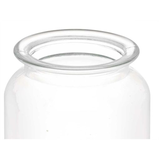 Frasco Transparente Vidro 600 ml (12 Unidades) Com tampa - Image 3