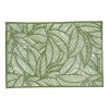 Individuais Quid Habitat Folhas Verde 30 x 45 cm (Pack 12x)