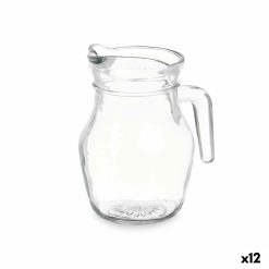 Jarra Transparente Vidro 500 ml (12 Unidades)