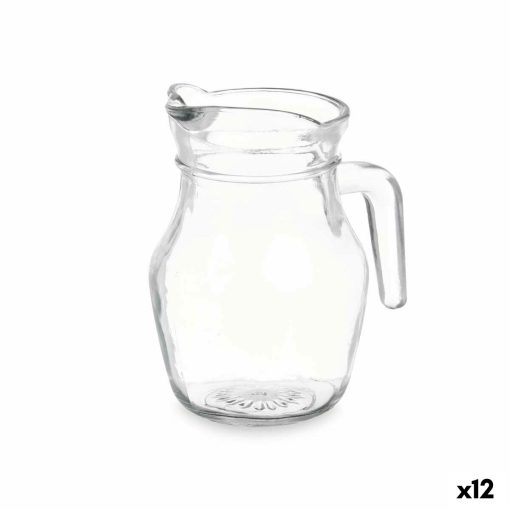 Jarra Transparente Vidro 500 ml (12 Unidades)