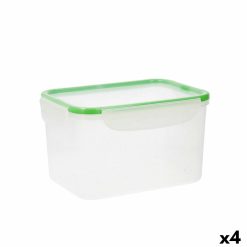 8 L Transparente Plástico (4 Unidades) (Pack 4x)