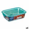 Lancheira Retangular com Tampa Luminarc Keep'n Lagon 12 x 8