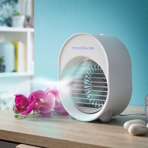 Mini Climatizador Humidificador por Ultrassons com LED Koolizer InnovaGoods