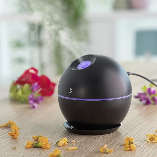 Mini-Humidificador Difusor de Aromas Black InnovaGoods