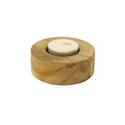 O Suporte para Velas de Teca – Conjunto de 4