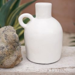 O Vaso de Terracota Clássico - Branco