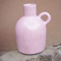 O Vaso de Terracota Clássico - Rosa