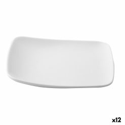 Prato Ariane Vital Pão Cerâmica Branco (Ø 15 cm) (12 Unidades)