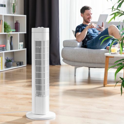 Ventilador de torre Fankol InnovaGoods Branco 50 W