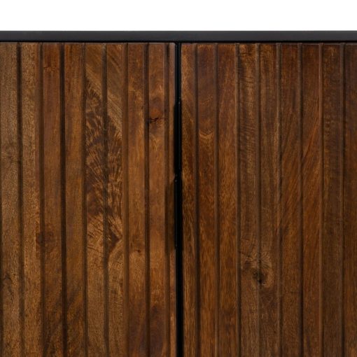 Aparador ABNER Castanho Preto 160 x 40 x 75 cm - Image 5