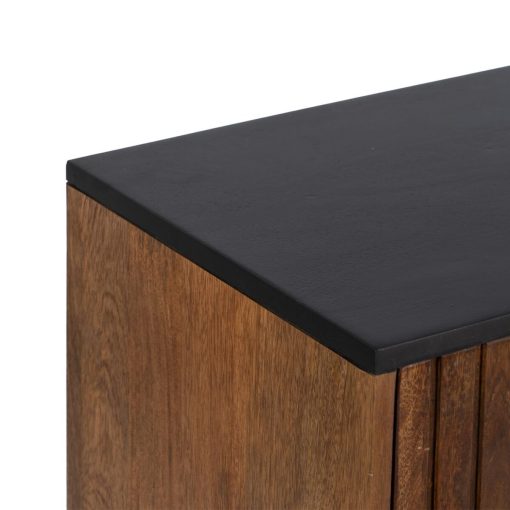 Aparador ABNER Castanho Preto 160 x 40 x 75 cm - Image 7