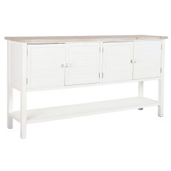 Aparador Branco Abeto Madeira MDF 160 x 40 x 86 cm