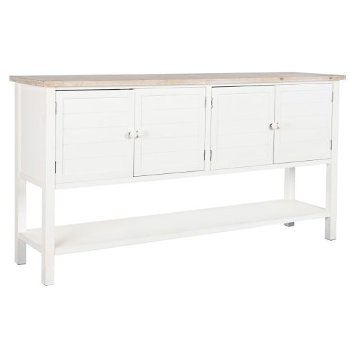 Aparador Branco Abeto Madeira MDF 160 x 40 x 86 cm