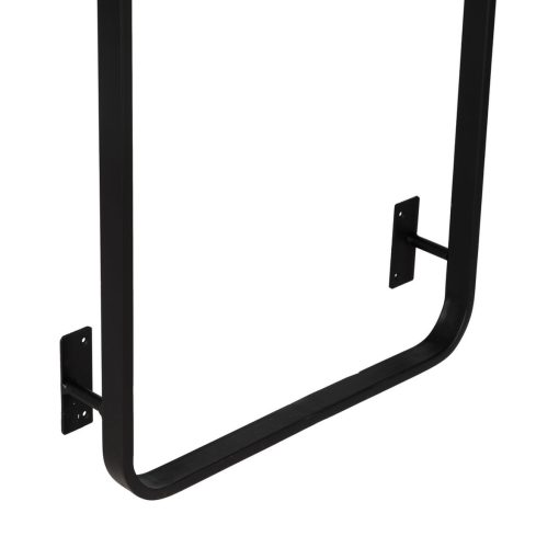 Bengaleiro Preto Ferro 45 x 7 x 120 cm - Image 3