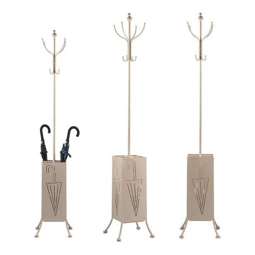 Bengaleiro Suporte de guarda-chuva Metal Creme (34 x 188 x 34 cm) - Image 2