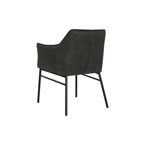 Cadeira Preto Catanho escuro Cinzento escuro 60 x 60 x 84 cm - Image 6