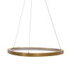 Candeeiro de teto Dourado Cristal Ferro 220-240 V 62 x 62 x 4 cm