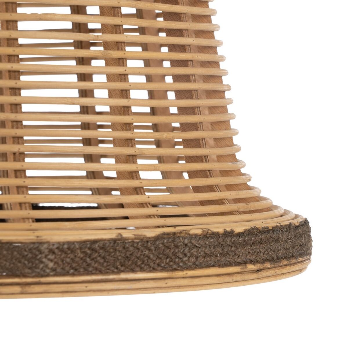 Candeeiro de teto Natural Bambu 220-240 V 41 x 41 x 33 cm (2 Unidades) - Image 7