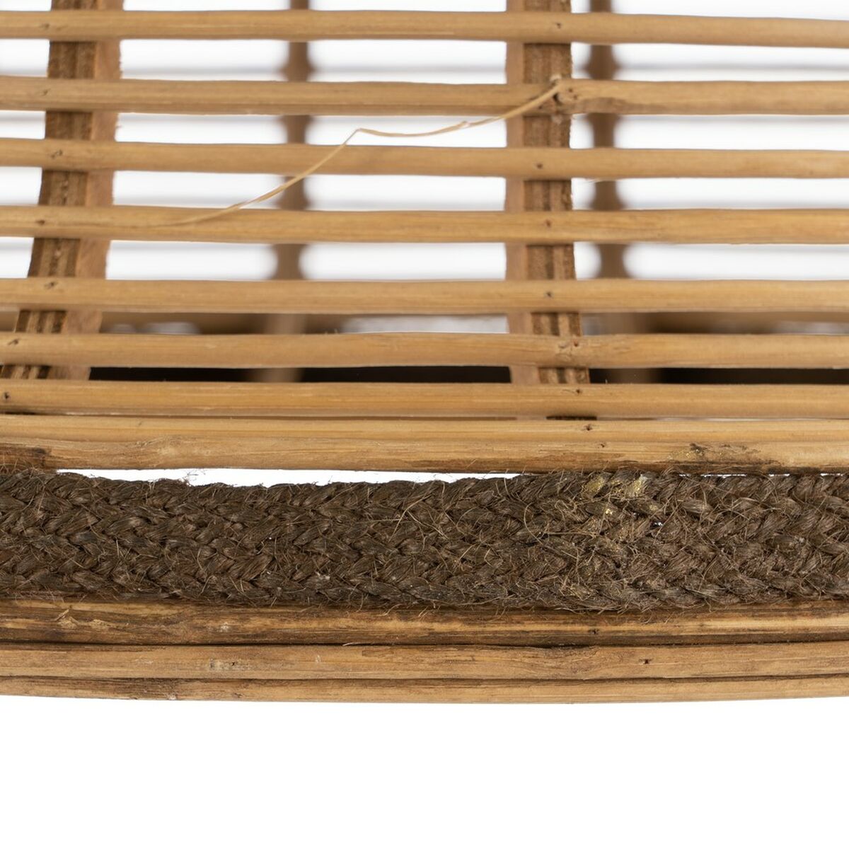 Candeeiro de teto Natural Bambu 220-240 V 41 x 41 x 33 cm (2 Unidades) - Image 8