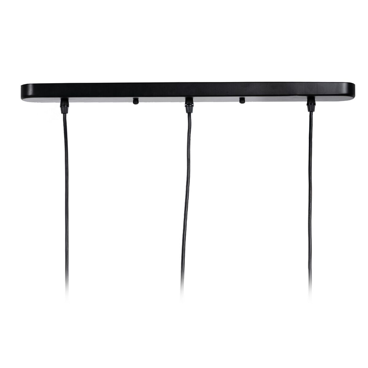 Candeeiro de teto Preto Natural Ferro 220-240 V 77 x 27 x 92 cm - Image 2