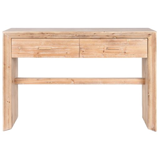 Consola Amarelo Abeto Madeira MDF 120 x 40 x 80 cm - Image 6