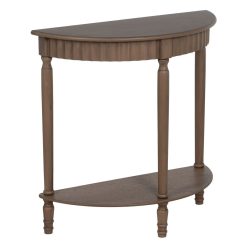 Consola Castanho madeira de pinho Madeira MDF 71 x 30 x 71 cm