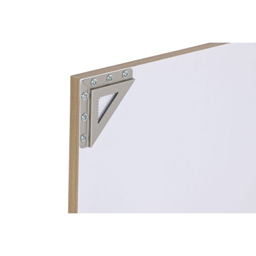 Espelho de parede Branco Castanho Bege Cinzento Cristal poliestireno 66 x 2 x 92 cm (4 Unidades) - Image 3