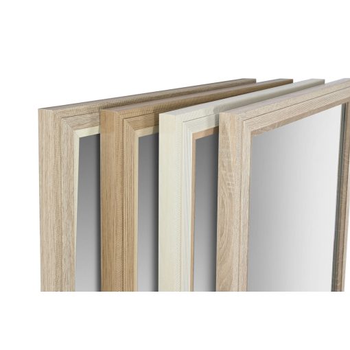 Espelho de parede Branco Castanho Bege Cinzento Cristal poliestireno 66 x 2 x 92 cm (4 Unidades) - Image 4