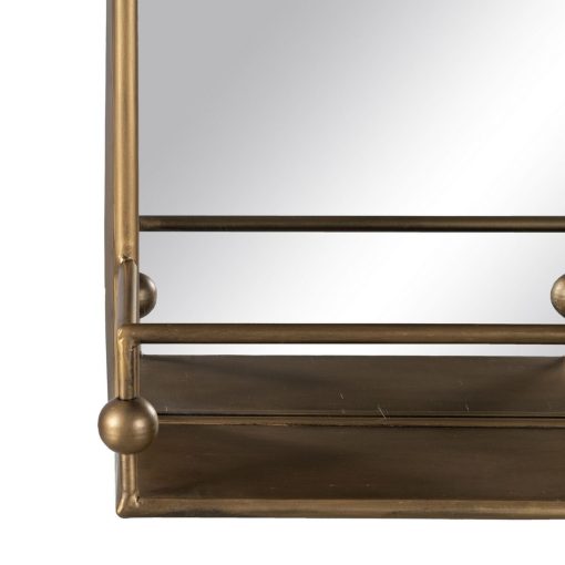 Espelho de parede Dourado Cristal Ferro 54 x 16,5 x 51 cm - Image 3