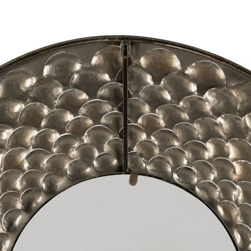 Espelho de parede Dourado Cristal Ferro 81 x 3 x 81 cm - Image 2