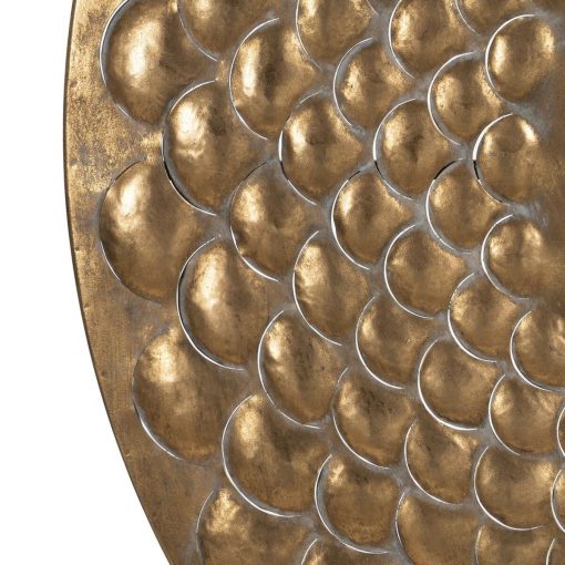 Espelho de parede Dourado Cristal Ferro 81 x 3 x 81 cm - Image 5