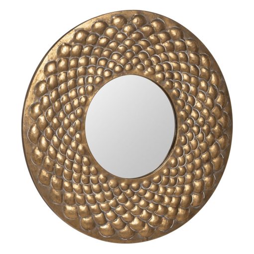 Espelho de parede Dourado Cristal Ferro 81 x 3 x 81 cm - Image 6