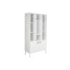 Estantes Branco Metal Madeira de mangueira 90 x 40 x 180 cm