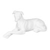 Figura Decorativa Branco Cão 18 x 12