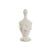 Figura Decorativa Branco Decapé 23 x 23 x 51 cm