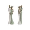 Figura Decorativa Branco Verde Parceiro 10 x 7